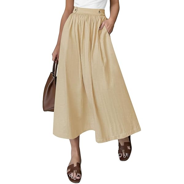 Sandy Liang Women's Tristen Skirt, Taupe, Tan, 10 at Amazon