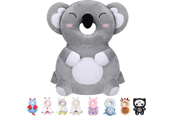 Baby Head Protector Backpack for Falling Crawling and Walking Toddler Essentials Harness Infant Koala Toys Helmets Baby Essentials Must Have 0.5-2 Years