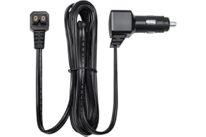 ICECO 12 Volt Male Cigarette Lighter Plug, DC Power Cord Power Cable for Car Refrigerator Car Fridge Freezer, 16AWG 8 FT Long (2.5 M), Male Socket Adapter (NOT Suitable for VL35/APL20/APL35 Series)