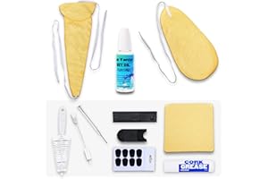 Nan Yante Saxophone Cleaning Kit, 11-Piece Maintenance Set with Swabs, Brushes, Key Oil & Cork Grease – Complete Care for Alto, Tenor & Soprano Saxophones