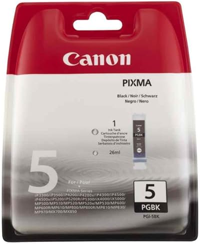 Canon PGI-5 Black Original Ink Cartridge for PIXMA Printers