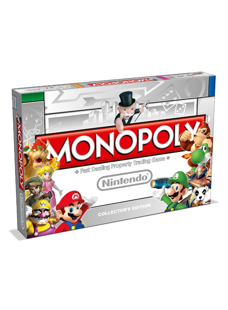 USAOPOLY 190766 Nintendo Monopoly Game Collectors Edition