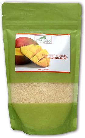 Amazon ハワイアンバス ボディ ハワイアン マンゴーバスソルト Hawaiian Mango Bath Salt ハワイアンバス ボディ 粉末入浴剤 バスソルト 通販