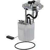 TRQ Fuel Pump Module Assembly Fuel Pump Sending Unit Strainer Gasket Pressure Sensor Flex Fuel Compatible with 2005-2007 Chevrolet Tahoe 5.3L V8 2005-2007 GMC Yukon 5.3L V8