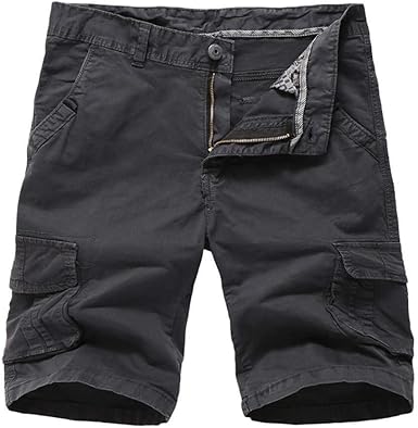 pantaloni corti uomo con tasche laterali