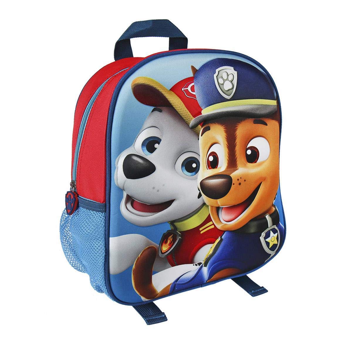 Paw Patrol 2100001958 31 cm Chase and Marshall 3D Effect Junior Backpack