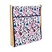 Everything Mary Deluxe Fold-Up Wooden Yarn Arts Caddy - Organization Storage for Knitting, Yarn, Crotchet - Yarn & Notions Organization - Tangle Free Yarn Caddy Bag Organizer for Tools & Travel