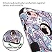 Kaleidio for iPhone 7/8 Case, [TUFF] Rugged Shockproof Hybrid 3-Piece Dual Layer Protective Armor Cover for Apple iPhone 8/7 [Includes a Overbrawn Prying Tool] [Blue & Purple Paisley]