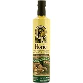 Extra Virgin Olive Oil - Horio, 750ml Glass | #1 Greek olive oil. First cold pressed from 100% Koroneiki olives grown in Greece. Single variety. Rich, fruity aroma.
