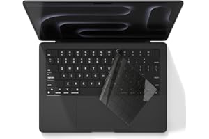 MasiBloom® Keyboard Cover Skin for MacBook Pro 14" 16 inches (M5-M1) Pro/Max Chip Released in 2026-2021 TPU Protector Accesso