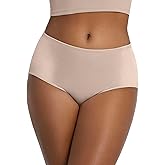 LeSensuel Classic Satin Tummy Control Underwear - Butt Lifting High Waisted Underwear for Women