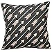 Leaveland Cotton Linen Decorative Throw Pillow Case Cushion Cover (White Arrows) 18 
