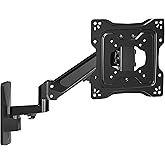 VIVO Premium Aluminum Single TV Wall Mount for 23 to 43 inch Screens, Adjustable Arm, Fits up to VESA 200x200, MOUNT-G200B