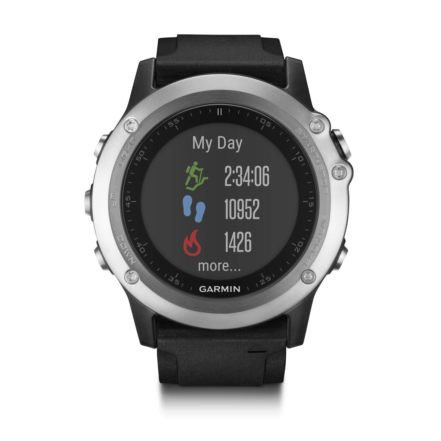 Garmin Fenix 3 HR - Reloj multideporte con GPS y sensores ABC, con ...