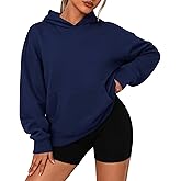 PRETTYGARDEN Womens Oversized Hoodies Fleece Sweatshirts Fall Fashion 2026 Long Sleeve Pullover Tops Y2k Winter Clothes