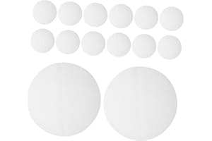 UTHCLO 40pcs Non-Stick Silicone Steamer Liners Round Mats for Steamers Reusable Food-Grade Pads for