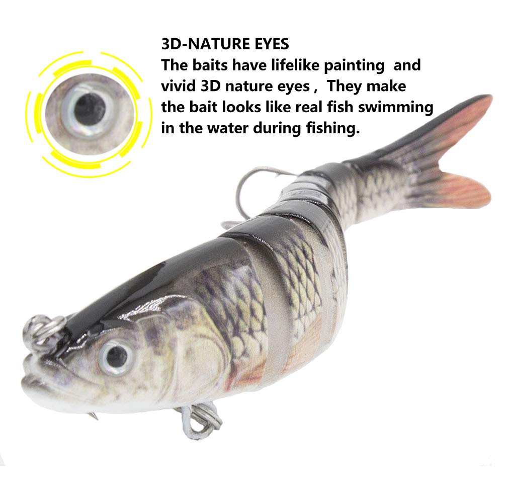 YL 0UTDOOR Fishing Bass Lures 4.9\