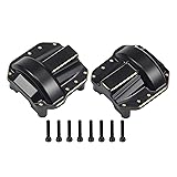 SCX10 II Brass Diff Covers, 2 Pcs 76g Front and