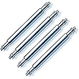 Barton Watch Bands Stainless Steel Watch Pins, Pack of 4
