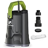 FLUENTPOWER Sump Pump, 3/4HP Submersible Water