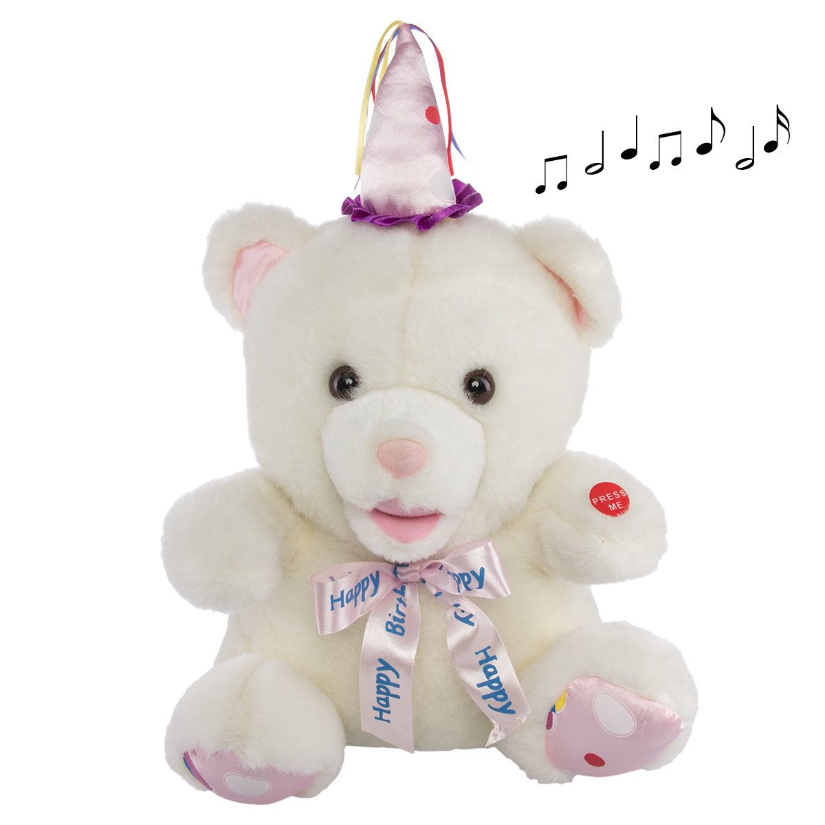 happy birthday singing stuffed animals