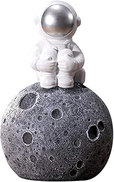 Amazon Co Jp Umora貯金箱 宇宙飛行士 ムーン コイン入れ バンク 可愛い 大容量 置物 インテリア 子供 プレゼント ペット用品