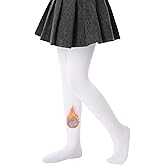 EVERGIFTKIDS Ultra Thick Fleece Lined Tights for Girls Toddler Thermal Warm Winter Black Thick Dance Leggings for Kids