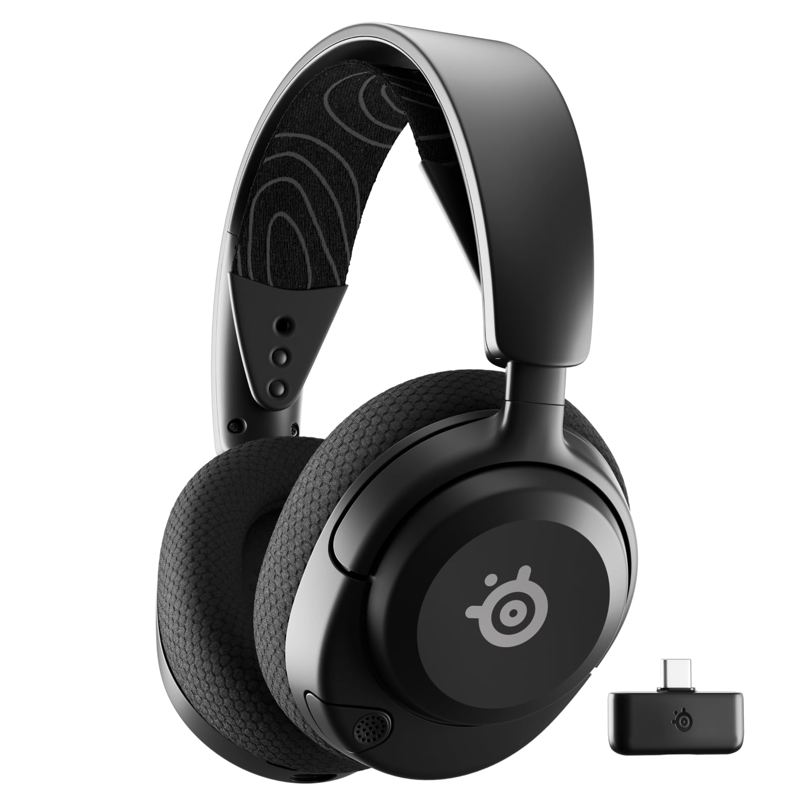 SteelSeries Arctis Nova 5 Wireless - Gaming Headset- Multi-System -PC,PS5 - Magnetische Neodym-Treiber -Über 100 Audio Presets - 60H Akkulaufzeit - 2,4 GHz oder BT-ClearCast Gen2.X-Mik