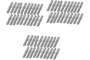 HERYBDCK Grey Plastic Expansion Tube M5 M6 M8 M10 M12 M14Pipe Anchor Wall Plug Anchors Applicable to Self-Tapping Screw Wall 