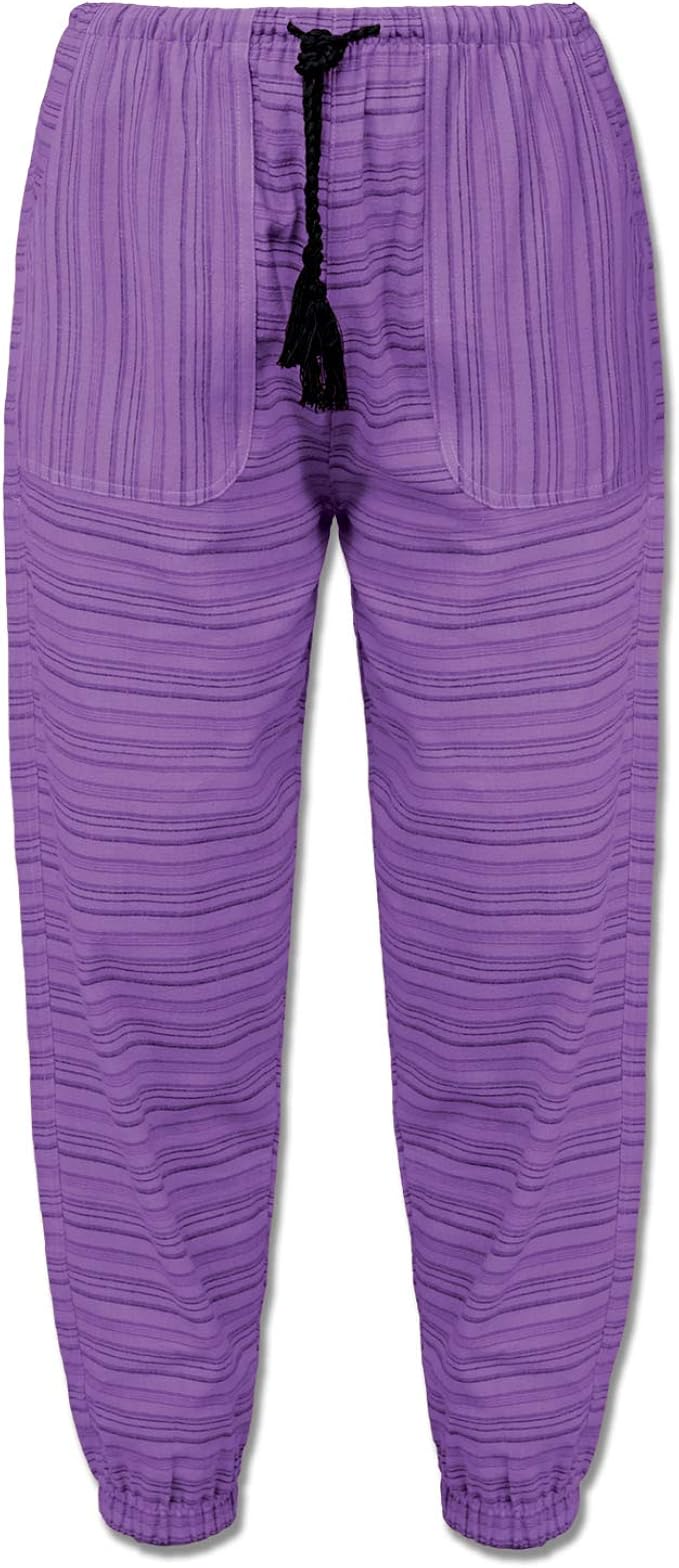 striped hippie pants