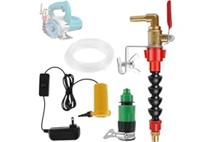 TZGSONP Cutting Machine Misting System Water Sprayer, Dust Remover Water Sprayer for Cutting Machine, Dust Remover Water Sprayer System Nozzle Coolant Misting for Marble Brick Tile Cutting Machine Grinder