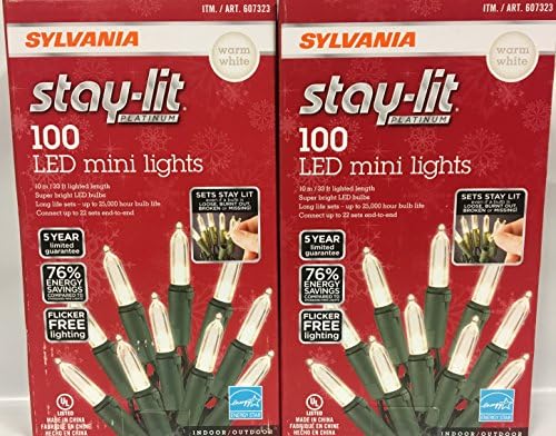 Celebrations LED Net Light Set Cool White 200 lights Green wire