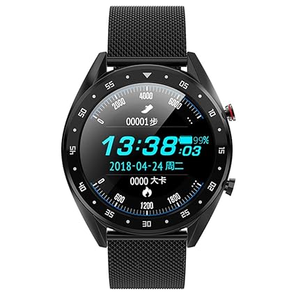 FANZIFAN Reloj Inteligente SmartWatch Sports Watch ECG + PPG ...