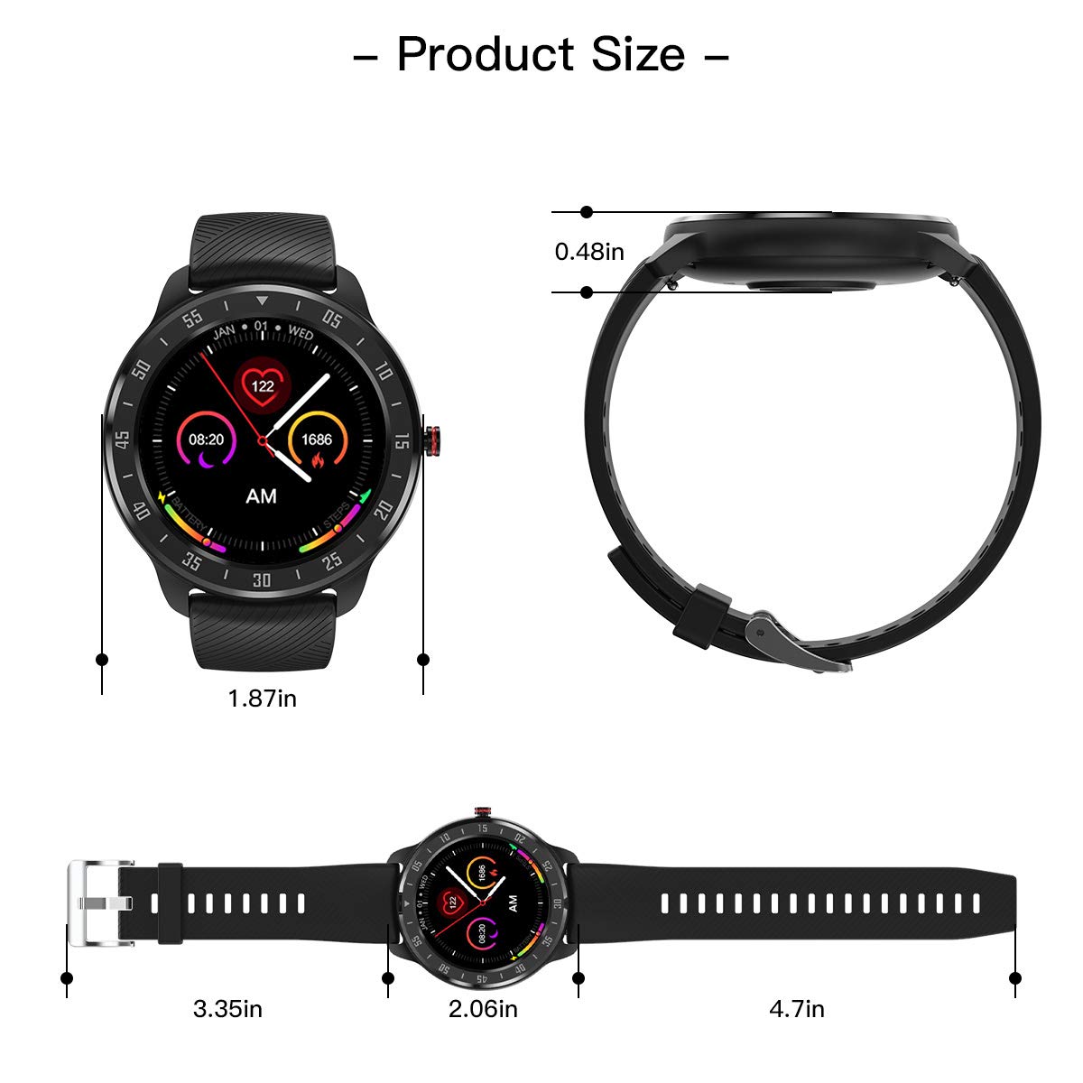 Smartwatch Canmixs Cm10 | El reloj inteligente más económico del 2022