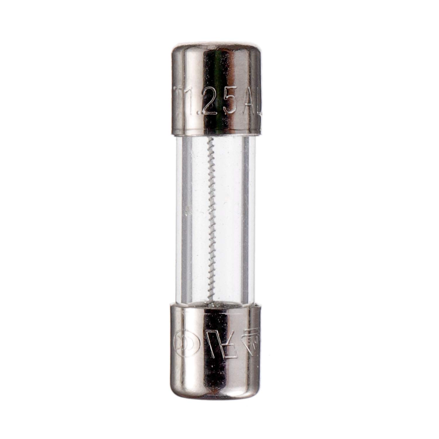 BOJACK T1.25AL250V 5x20mm 1.25A 250V Slow Blow Fuses 1.25 Amp 250 Volt 0.2 x 0.78 Inch Glass Tube Time-delay Fuses(Pack of 20 Pcs) - Image 4
