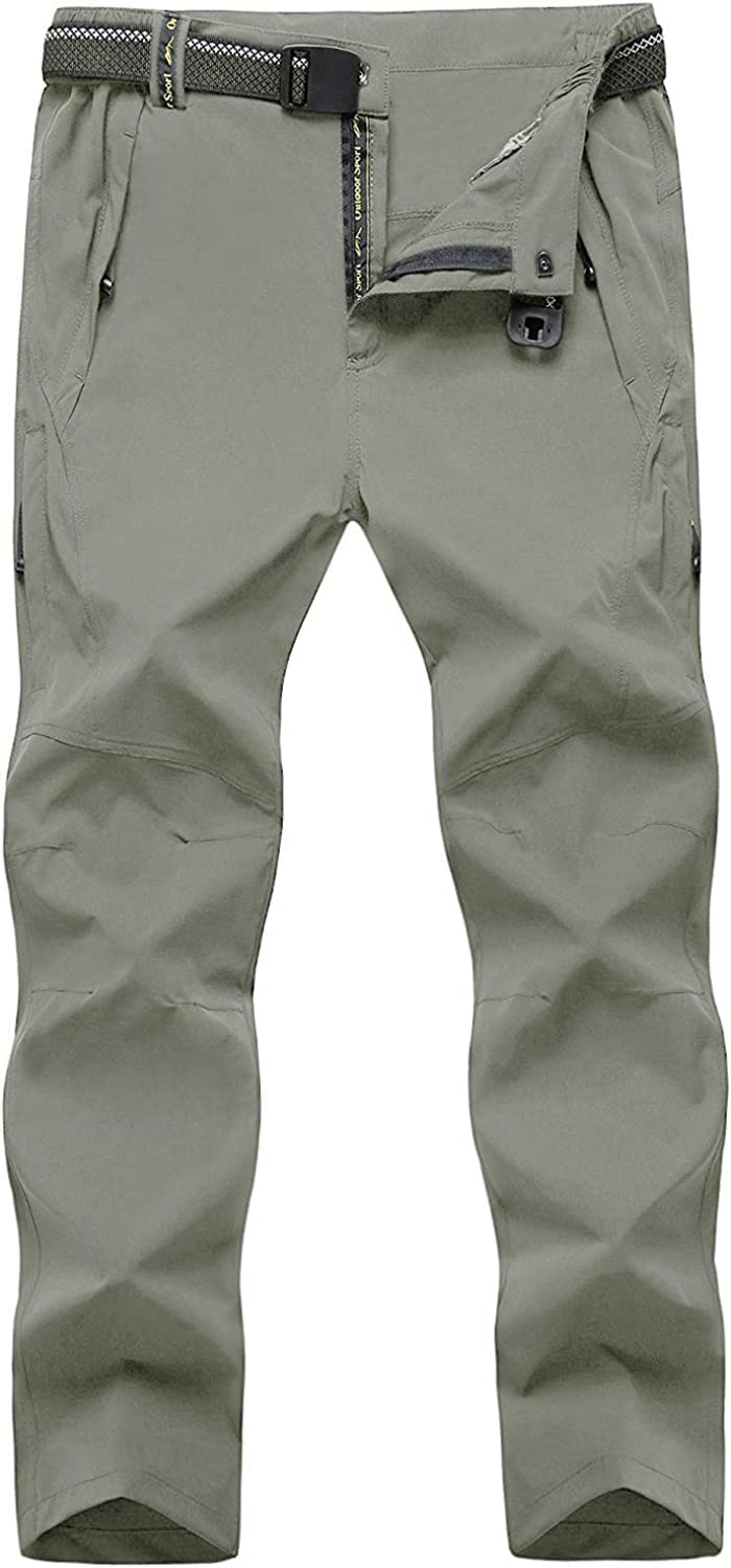 Women's Hkng Pants Quck Dry Lghtweght Water Resstant Elastc