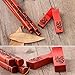 MHKBD Reuseable Wooden Chopsticks with Engraved Dragon and Phoenix Chinese Dragon Chopsticks Covered By Chinese Style Gift Case, Traditional Chinese Version Gift Set