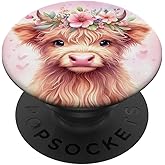 Baby Highland Cow PopSockets Adhesive PopGrip