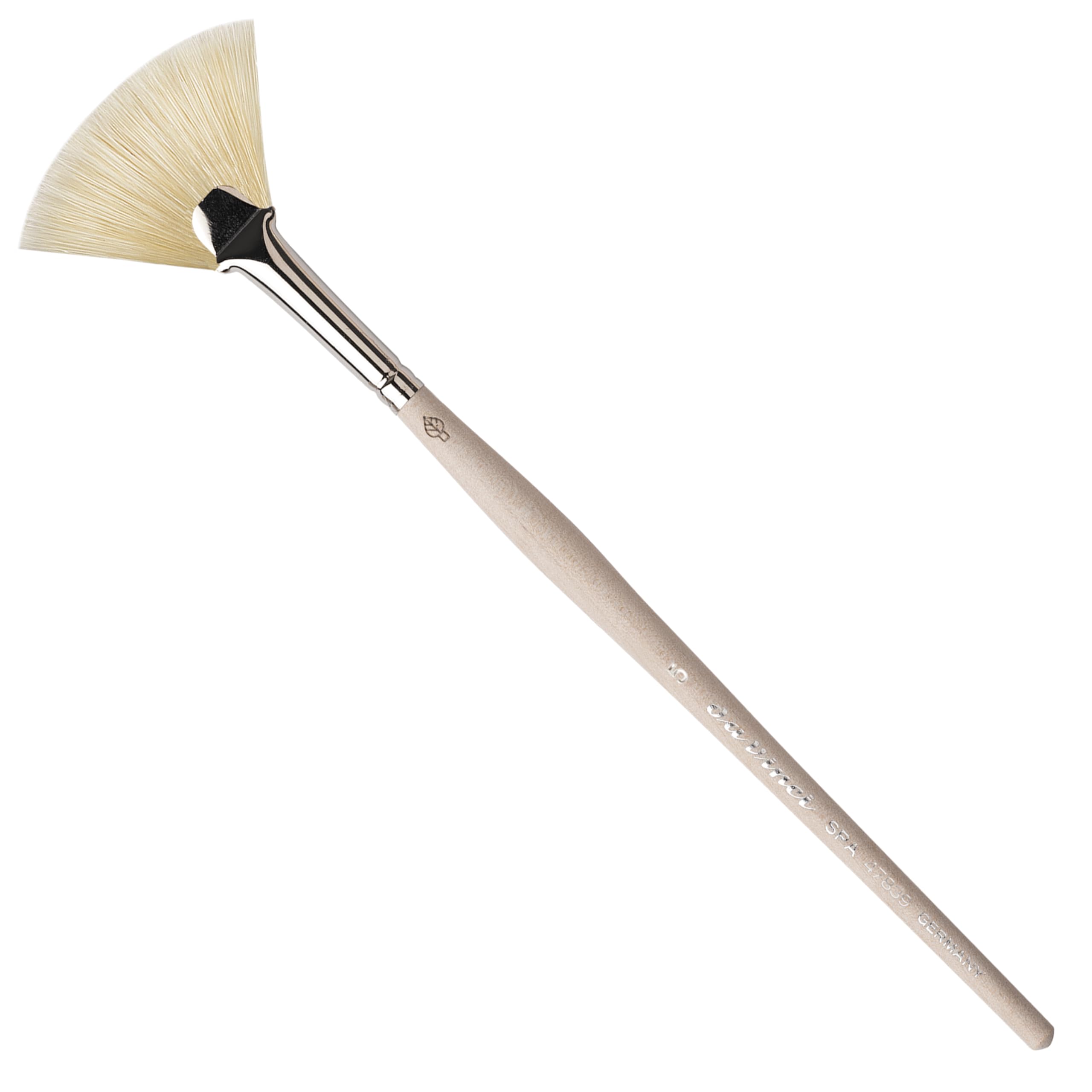 da Vinci MASK FAN BRUSH for face mask / natural hair / size 5 / handmade in germany