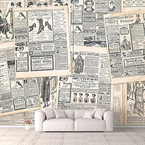 Wall Murals for Bedroom Beautiful Vintage Pictures Collection Collage Removable Wallpaper Peel and Stick Wall Stickers - 66x96 inches