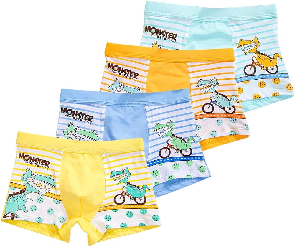 CHUNG Toddler Little Boys Soft Modal Cotton Boxer Briefs