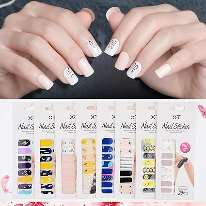 X T 8 Sheets Nail Art Sticker Romance Of Girls Design To Decorate