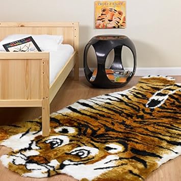 Amazon Com Cheery Tiger Pattern Play Mat Area Rug Fun