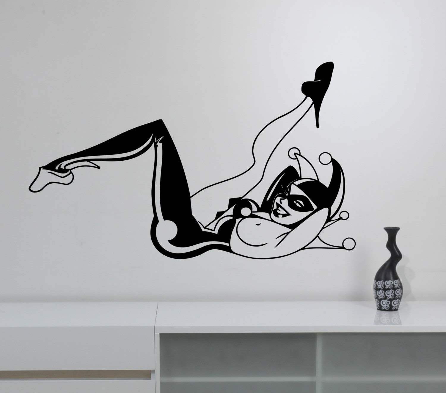Amazon Com Harley Quinn Wall Vinyl Sticker Vinyl Decal Girl