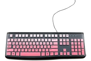 Professional Keyboard Covers Skin for K120 MK120 Corded Keyboard Skin Protectors Accessories Silicone Keyboard Skin
