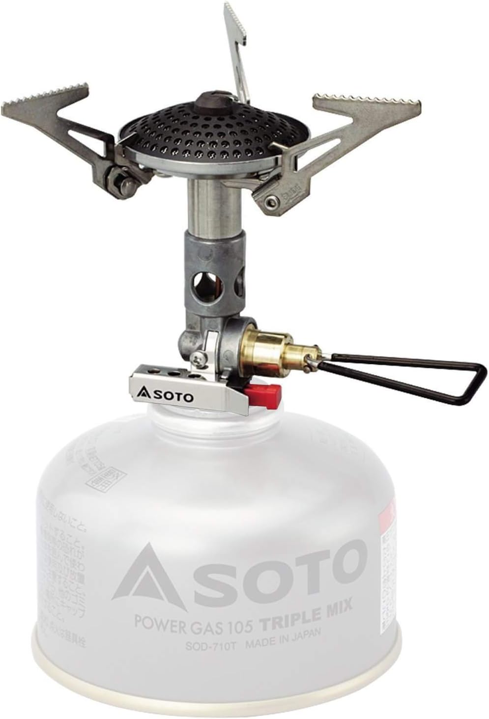 Amazon ソト Soto マイクロレギュレーターストーブ Sod 300s キャンプストーブ Od缶用 シングルバーナー キャンプ ガス バーナー 火力が強い ソロキャンプ ツーリング q 登山アウトドア 収納ケース付き 折り畳み式 防風 ソト Soto スポーツ