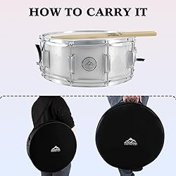 EASTROCK Snare Drum 14X5.5 Inches for Student