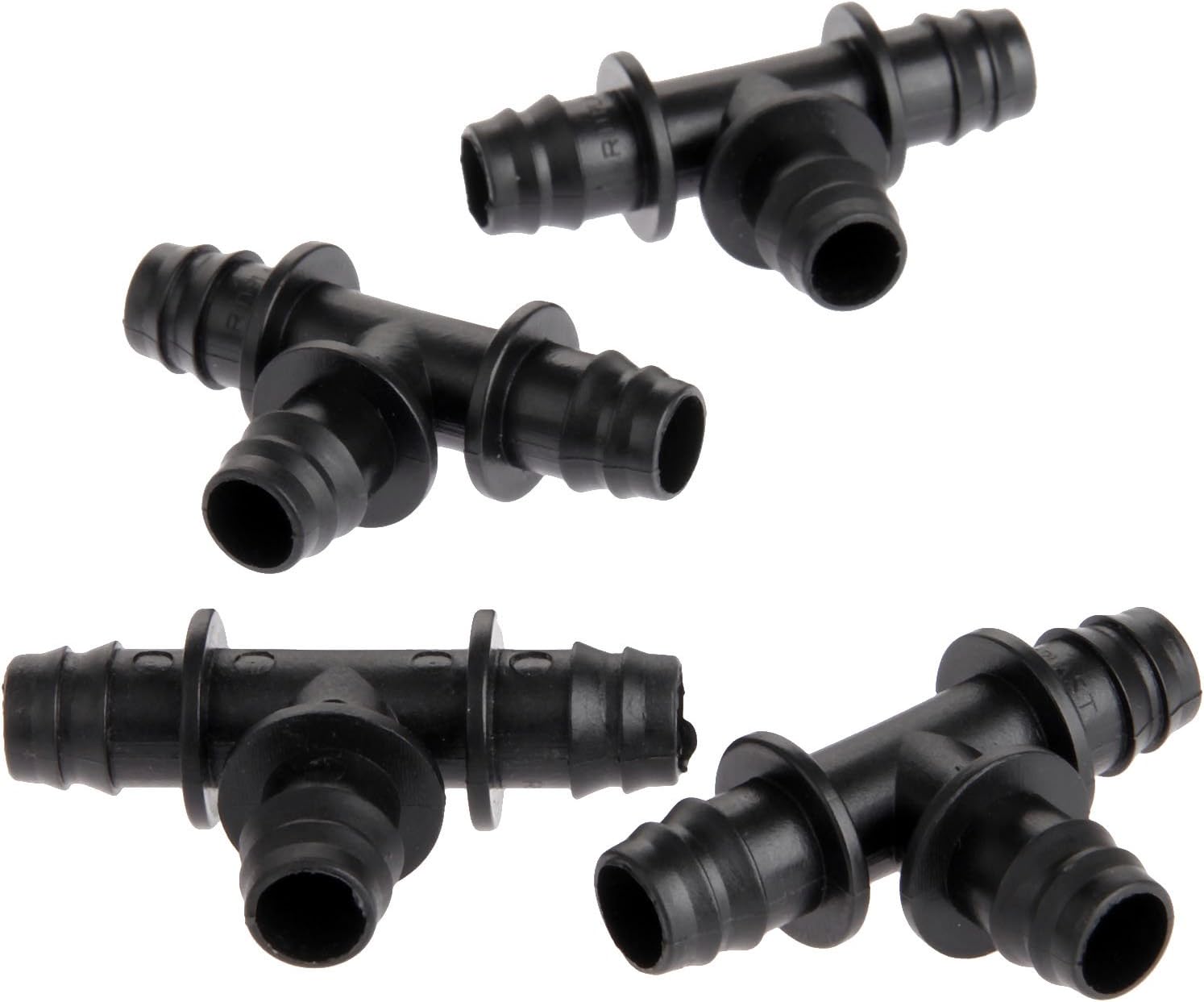 Mtsooning 20Pcs Barbed Tee Connectors Drip Sprinkler For Irrigation