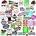 Deluxe Christmas & Holiday Photo Booth Prop set. 50 Large Props. Party Supplies by Photo Party Props