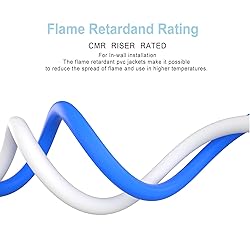 celertec CAT6A Ethernet Cable, 500ft, 23AWG Solid